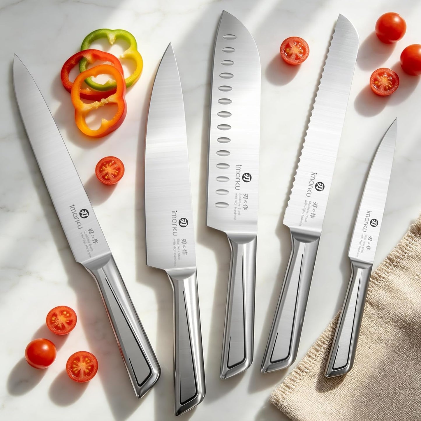 Paring Knife - Paring Knives, 3.5 Inch Small Kitchen Knifes - Japanese High Carbon Stainless Steel Fruit Knife, Ergonomic Pakkawood Handle, Ultra Sharp Blade, Unique Gifts for Men and Women