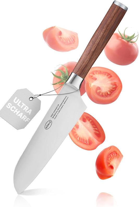 Rösle Masterclass Knife Collection, Santoku Knife, 8.6-inch Blade