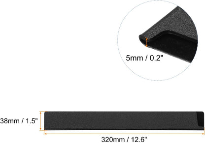 Knife Edge Guards 12.6"x1.5" ABS Knife Cover Sleeves Knife Case Blade Protector Universal Knife Sheath for Home Kitchen Knife
