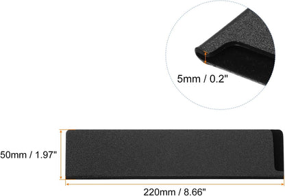 Knife Edge Guards 12.6"x1.5" ABS Knife Cover Sleeves Knife Case Blade Protector Universal Knife Sheath for Home Kitchen Knife