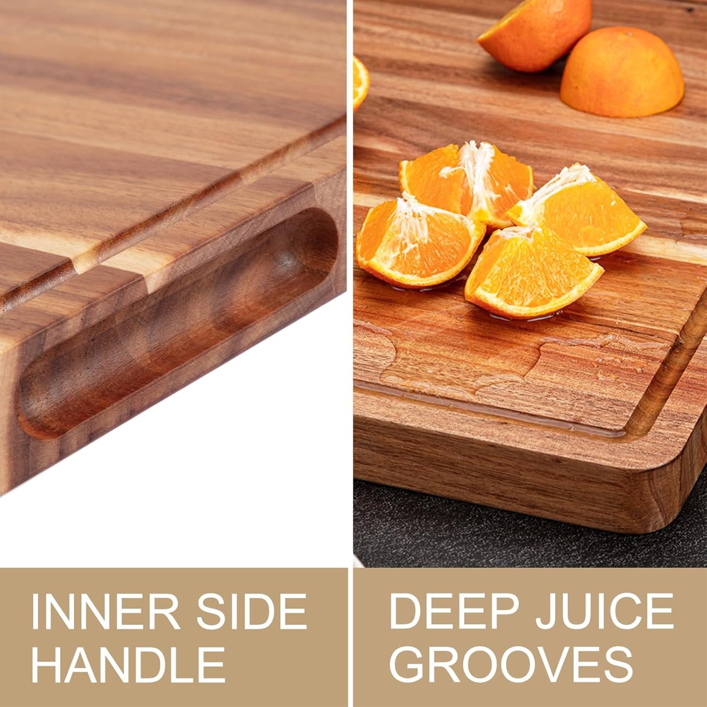 24 Inch Countertop Cutting Boards, Extra Large Chopping Board for Kitchen