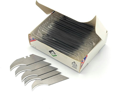 Concave trimming knife blades x 100