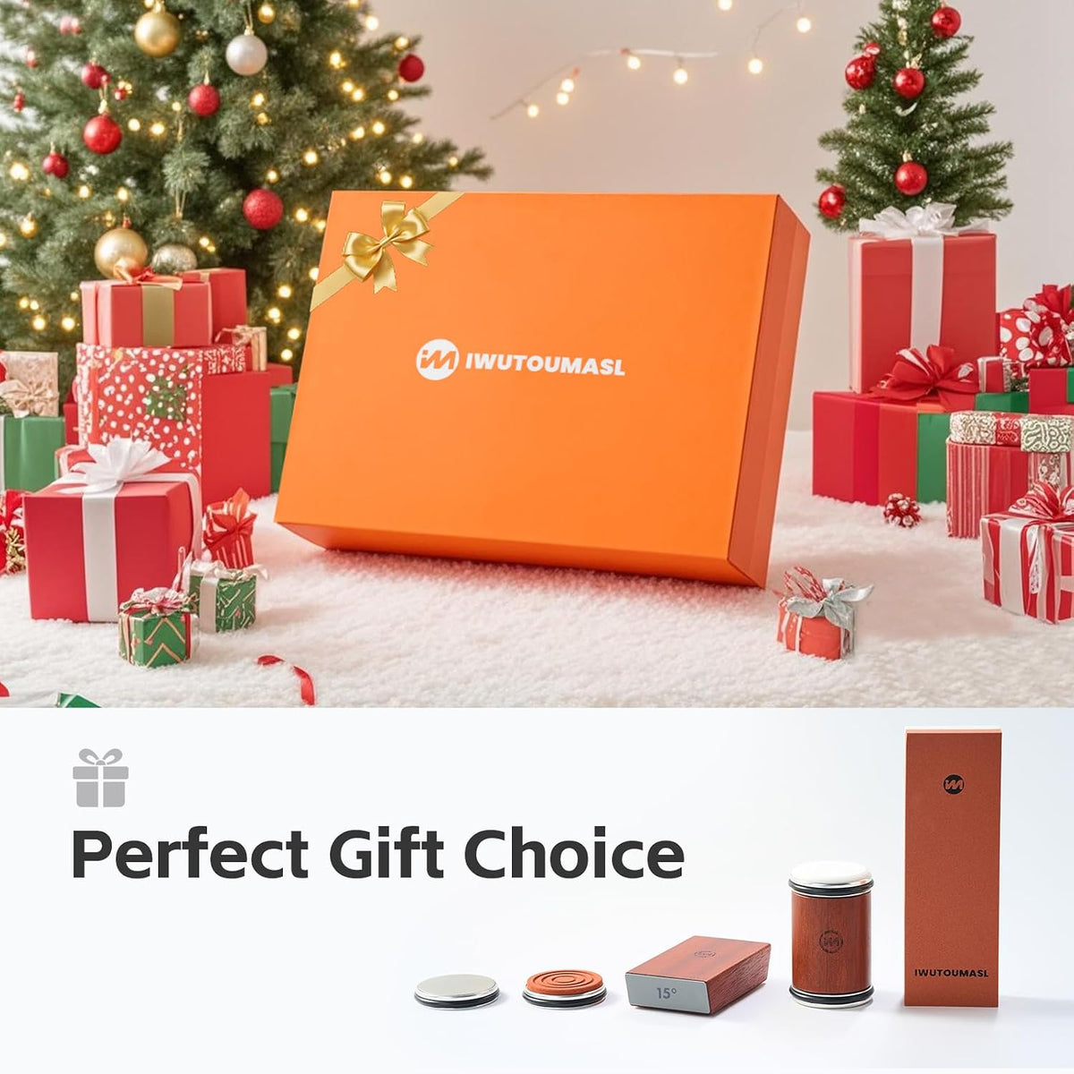 Premium Rolling Knife Sharpener Kit - Magnetic Manual Knife Sharpener with Diamond & Ceramic Discs, Two Extra Discs，Japanese whetstone，15° & 20° Angle Guides,Gift for Chefs & Home Cooks