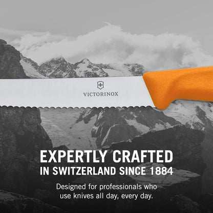 Swiss Classic Paring Knife Set - Superior Kitchen Knives for Cutting Fruit, Vegetables & More - Cooking Knives for Kitchen Accessories - Multicolored 4-Piece Set, Serrated Edge, 4.3"