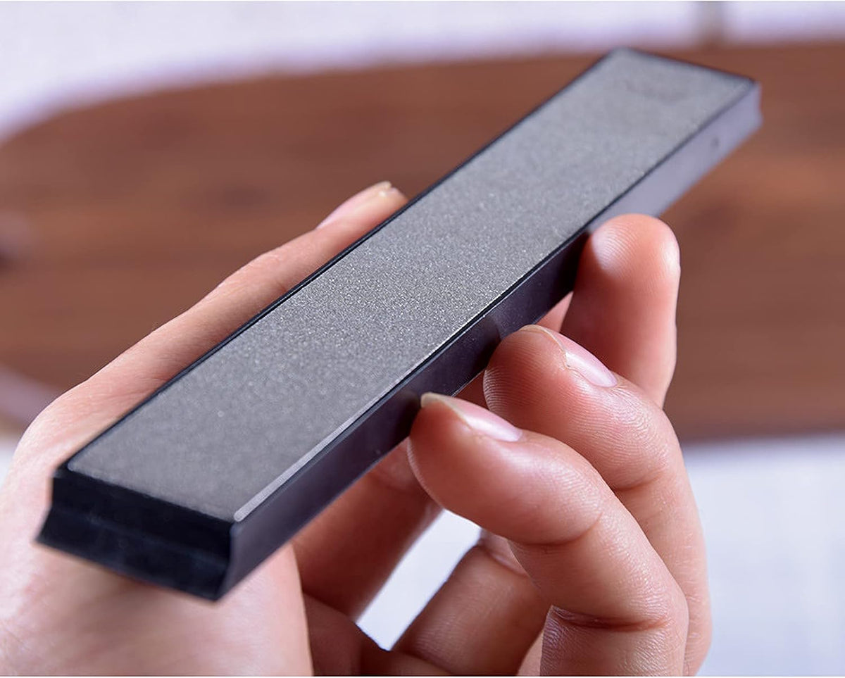 10Pcs Diamond Knife Sharpening Stones Set, #80#200#400#500#600#800#1000#1500#2000#3000 Grit, Diamond Whetstones with a Non-Slip Base for Ruixin Sharpener, Knife Sharpener for Kitchen Outdoor