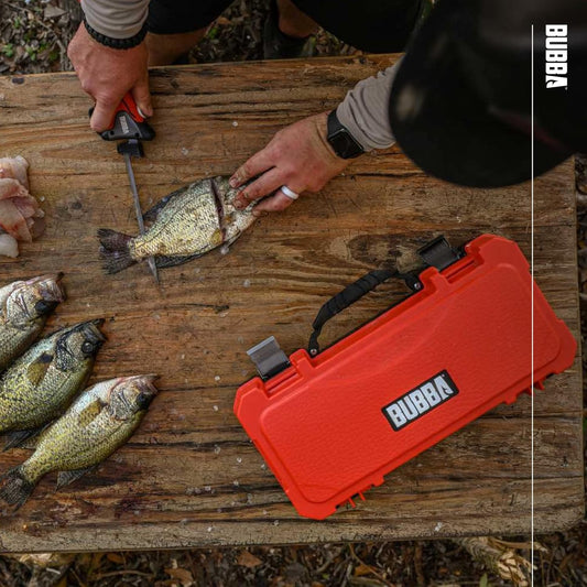 E-STIFF Electric Fillet Blade with Ti-Nitride Coated Hollow Stainless Steel Non-Stick Reciprocating Construction for Fishing and Outdoors