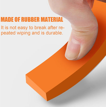 3PCS Rust Removal Eraser, Stainless Steel Stain Remover, Rubber Knives Rust Removers, Scratch Remover Eraser, Stainless Steel Decontamination Tool, for Faucet, Kettle, Cutlery
