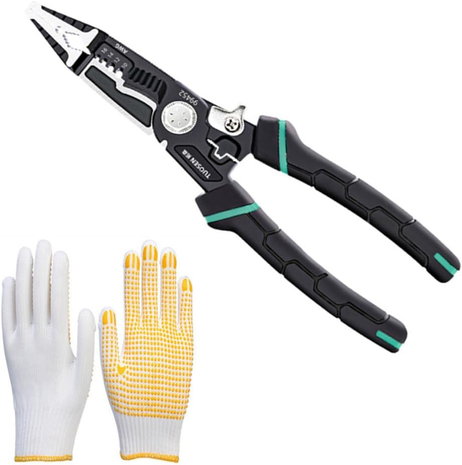 szhdxsy IWS0822 Manual Wire stripper Multifunctional electrical stripper peeling device Peeling knife Wire stripping pliers Wire cutter