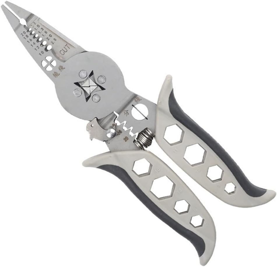 szhdxsy IWS0822 Manual Wire stripper Multifunctional electrical stripper peeling device Peeling knife Wire stripping pliers Wire cutter