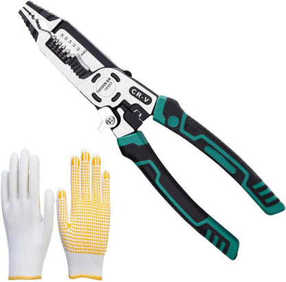 szhdxsy IWS0822 Manual Wire stripper Multifunctional electrical stripper peeling device Peeling knife Wire stripping pliers Wire cutter
