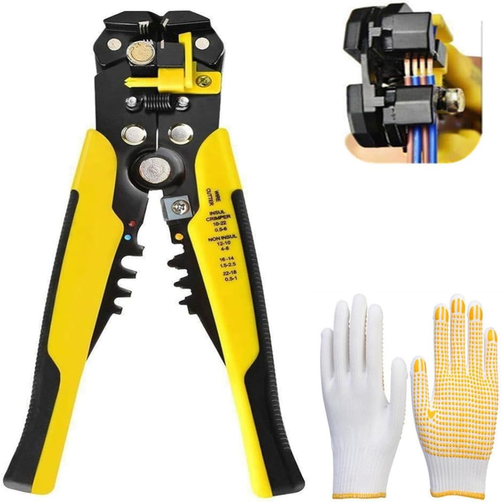 szhdxsy IWS0822 Manual Wire stripper Multifunctional electrical stripper peeling device Peeling knife Wire stripping pliers Wire cutter