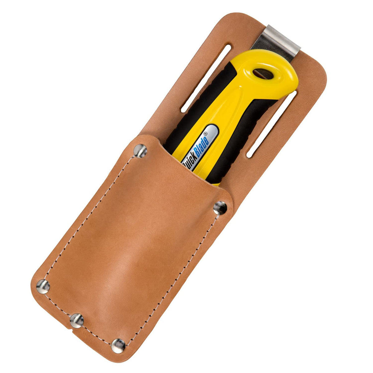 Pacific Handy PCUKH326 Cutters PCUKH326 Tan Leather Sheath Holster with Clip