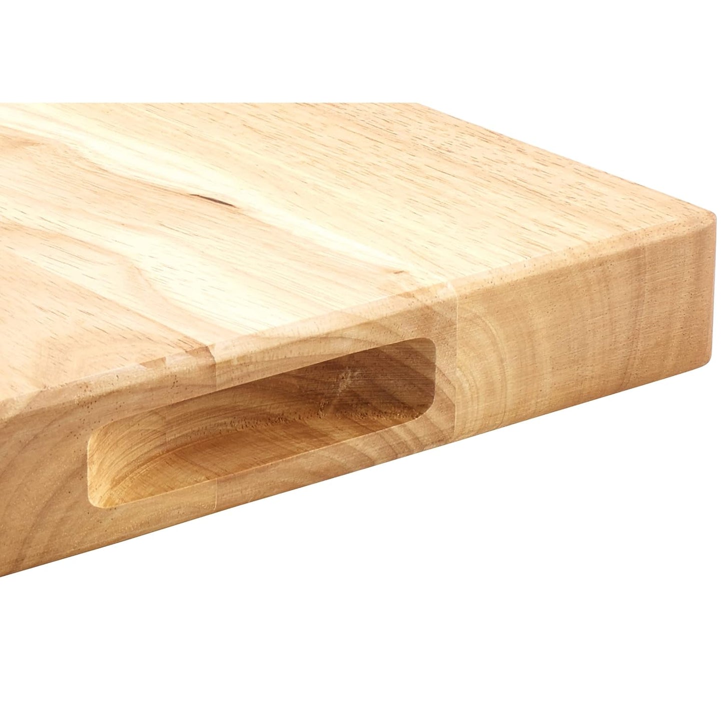 WCB-1218 Wooden Cutting Board, 12-Inch x 18-Inch x 1.75-Inch, Tan, 12 X 18