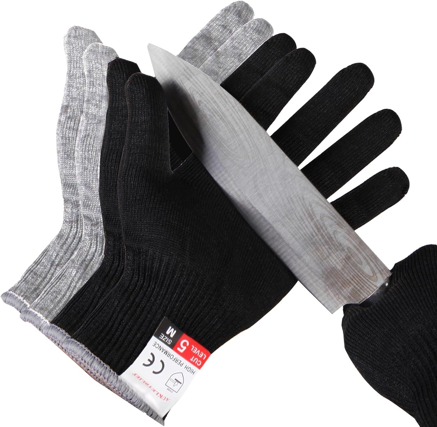Kitchen Work Safety Protection Anti-Cutting Gloves Grade 5 Wear Resistance,Peel The Shell, Cut The Meat
