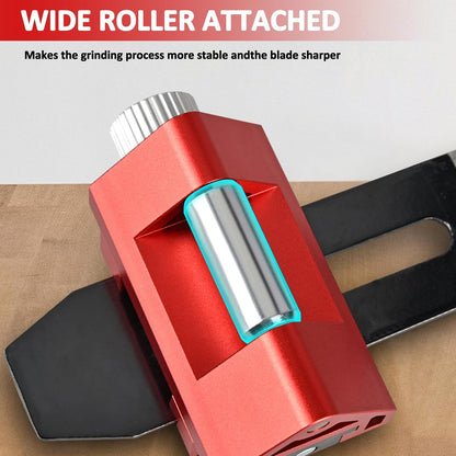 Honing Guide for Chisels and Planes,Adjustable Chisel Sharpening Jig,Fixed Angle Knife Sharpener Tool,Knife Honing Guide Clamping Planer Blade for Chisels and Planes