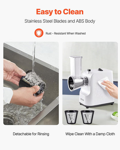 Manual Vegetable Fruit Slicer, 0-0.5"/0-12mm Thickness Adjustable Commercial Slicer Machine, Stainless Steel Food Cutter Slicing Machine with 2 Spare Blades, for Potato, Cucumber, Lemon, Tomato