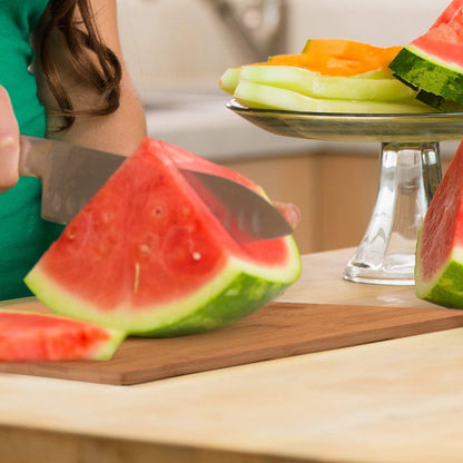 Bamboo Cutting Board, Wooden Kitchen Chopping Board for Food Prep, Chopping, Carving Meat, Fruits Vegetables, 12.5" x 9"