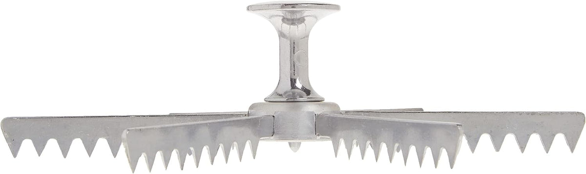 Winware Aluminum 6-Cut Pie and Cake Marker