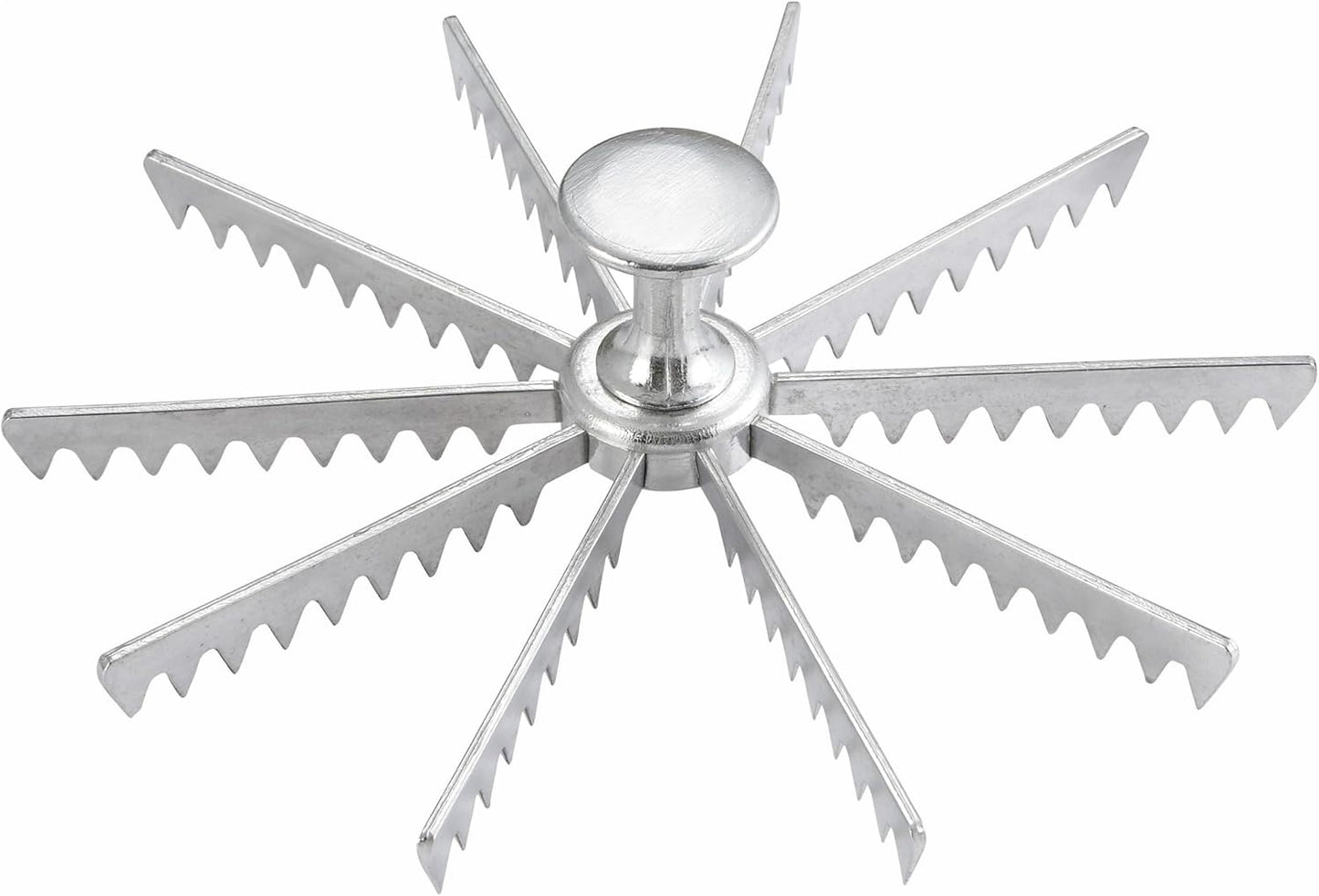 Winware Aluminum 6-Cut Pie and Cake Marker