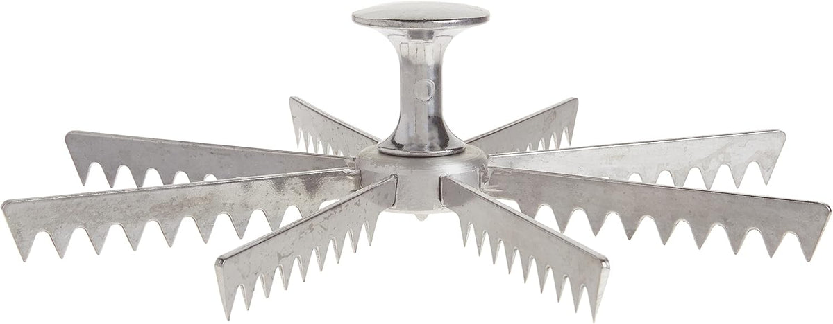 Winware Aluminum 6-Cut Pie and Cake Marker