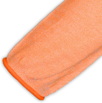 MAGID Cut Resistant Protective Arm Sleeves with Thumb Slot, 1 Pair, Black I Thumbslot: Yes, 18"