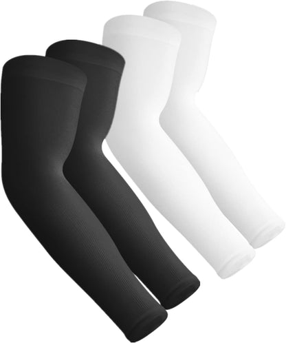 Sun Protection Cooling Arm Sleeves Compression - Tattoo Cover up - Sun Sleeves for Men Women Youth - Colors B