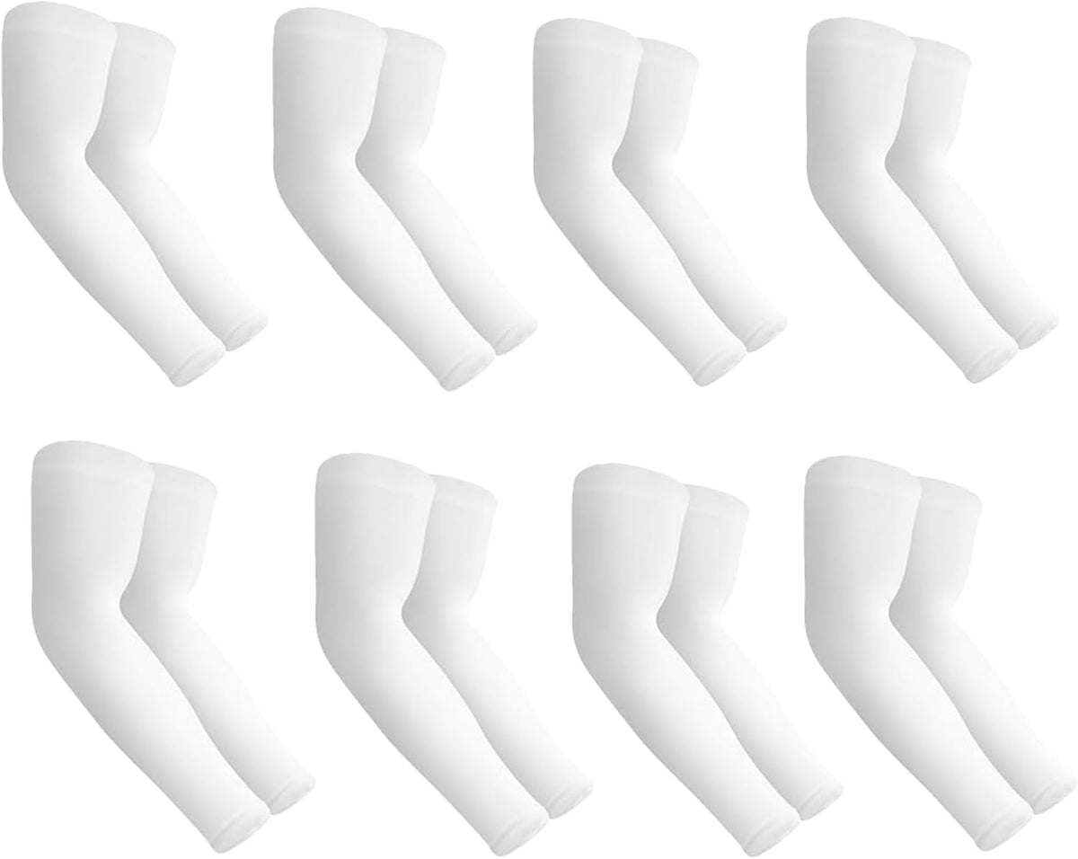 Sun Protection Cooling Arm Sleeves Compression - Tattoo Cover up - Sun Sleeves for Men Women Youth - Colors B