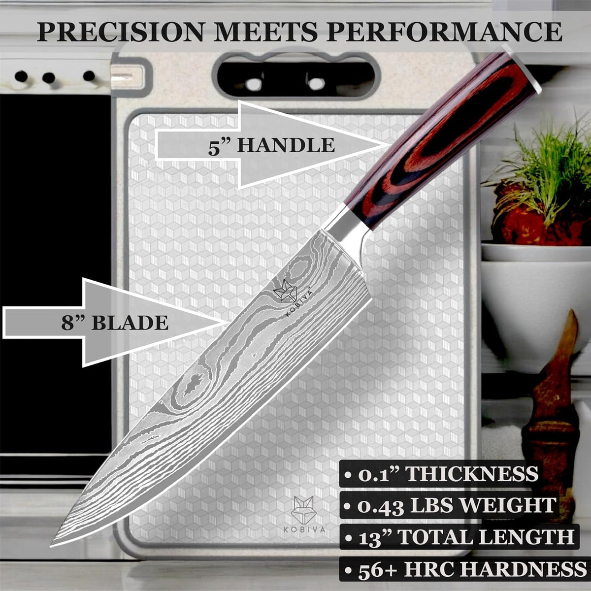 Premium 10-inch Serrated Bread Knife | Razor Sharp Cutter for Homemade Bread, Sourdough & Cake | Elegant Kitchen Essential for Effortless Slicing, Damascus Steel Lasered Pattern | Kitchen Gifts