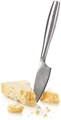 Stainless Steel Cheese Knife - Copenhagen Nr.2 for All Types of Cheese - Multi-Functional Cheese Slicer - Handheld Slicer - Silver Non-Stick - Dishwasher Safe - for Kitchen Cooking