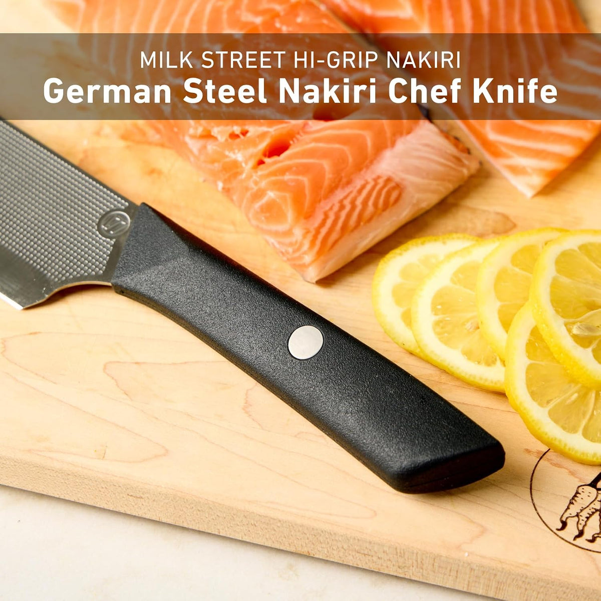 Milk Street 6.75-inch Nakiri Knife by Christopher Kimball, 1.4116 German Steel Nakiri Chef Knife, Ideal for Home Kitchen, Renowned Milk Street Nakiri Knives