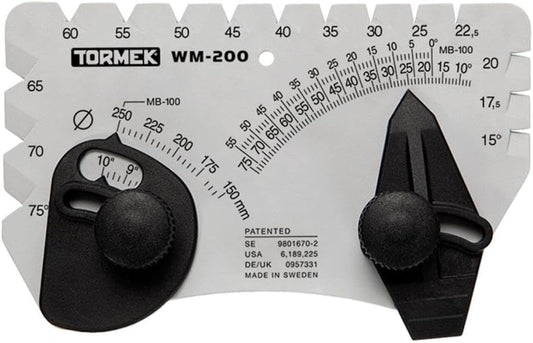 Angle Setter for Sharpening System WM-200 Angle Master. Sets the Perfect Angle for Sharpening Blades. Works on Sharpening Systems.