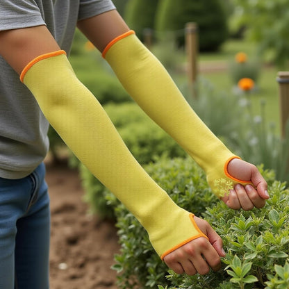 100% Kevlar fiber by DuPont Cut Resistant Knit Sleeve, Sold by 6-piece pack