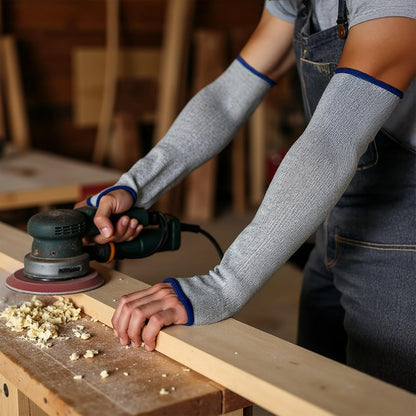 100% Kevlar fiber by DuPont Cut Resistant Knit Sleeve, Sold by 6-piece pack