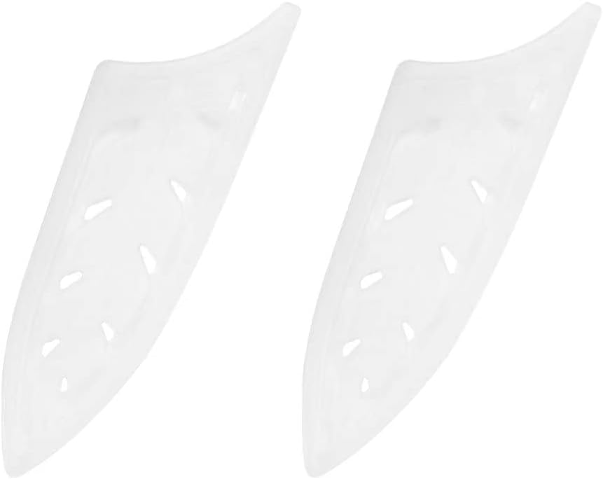 2pcs/set Safety Knife Covers Sleeves Knives Edge Guard, Universal Knife Sheath, Paring, Fruit Ceramic Knife Case Blade Guards Protector White Kitchen Knife Cover Sleeve
