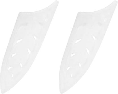 2pcs/set Safety Knife Covers Sleeves Knives Edge Guard, Universal Knife Sheath, Paring, Fruit Ceramic Knife Case Blade Guards Protector White Kitchen Knife Cover Sleeve