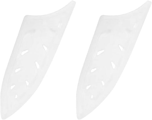 2pcs/set Safety Knife Covers Sleeves Knives Edge Guard, Universal Knife Sheath, Paring, Fruit Ceramic Knife Case Blade Guards Protector White Kitchen Knife Cover Sleeve