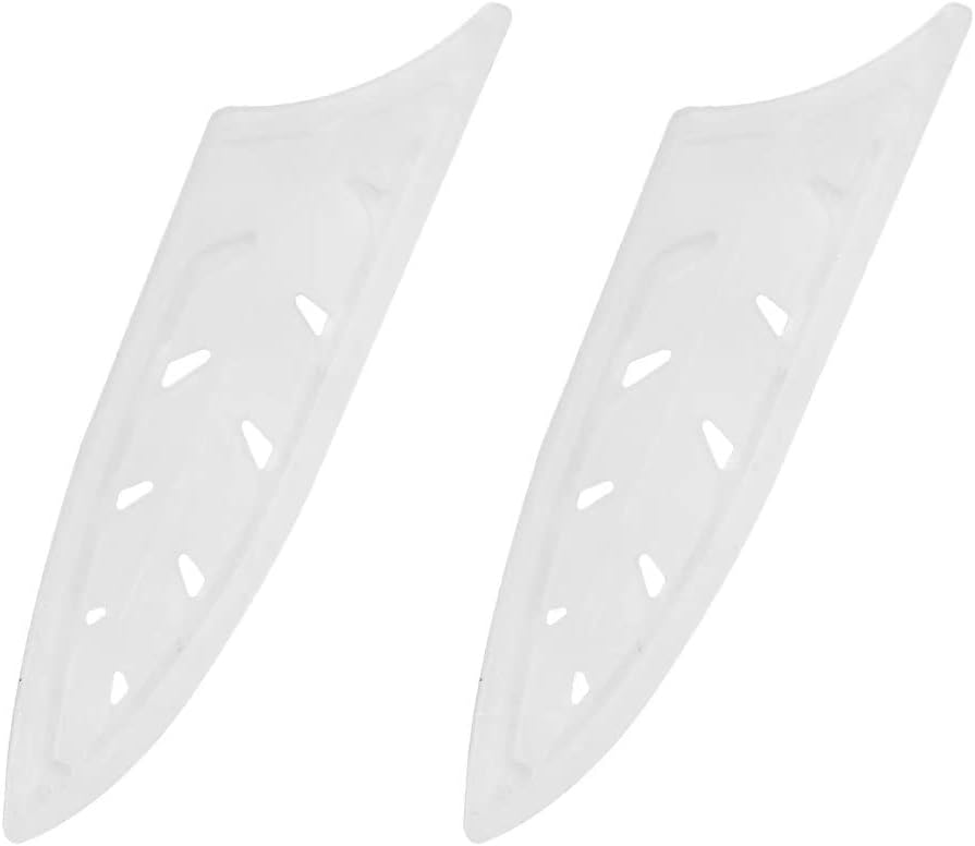 2pcs/set Safety Knife Covers Sleeves Knives Edge Guard, Universal Knife Sheath, Paring, Fruit Ceramic Knife Case Blade Guards Protector White Kitchen Knife Cover Sleeve