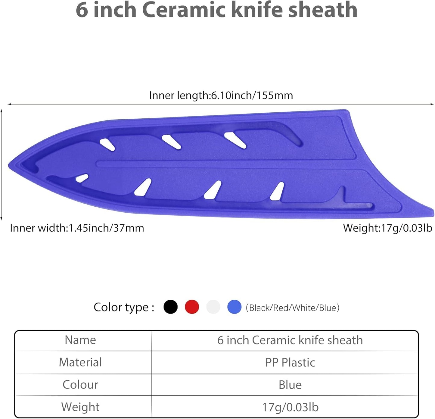 2pcs/set Safety Knife Covers Sleeves Knives Edge Guard, Universal Knife Sheath, Paring, Fruit Ceramic Knife Case Blade Guards Protector White Kitchen Knife Cover Sleeve