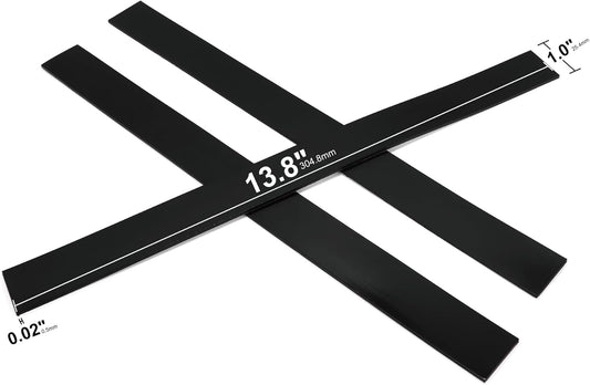Magnetic Strips with Adhesive Backing 3 Pack(Each 12 inches x 1 inch) Extra Strong and Heavy Duty Adhesive Magnetic Strips for Tools, Knifes, and Crafts