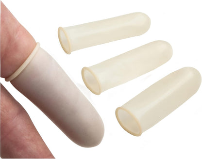 TEC 4404L Tech-Med Nitrile Finger Cot, Large, 0.08 mm Thickness (Pack of 144)