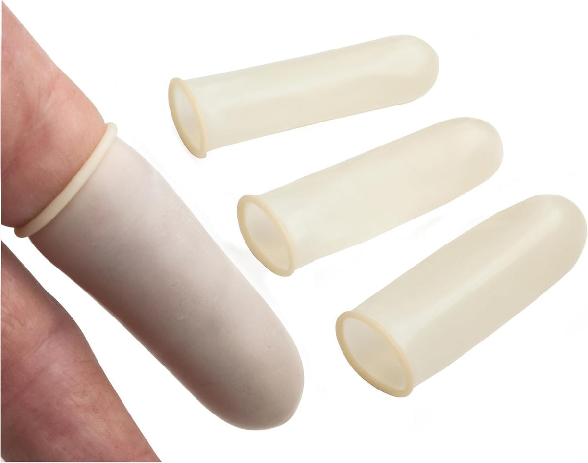 TEC 4404L Tech-Med Nitrile Finger Cot, Large, 0.08 mm Thickness (Pack of 144)