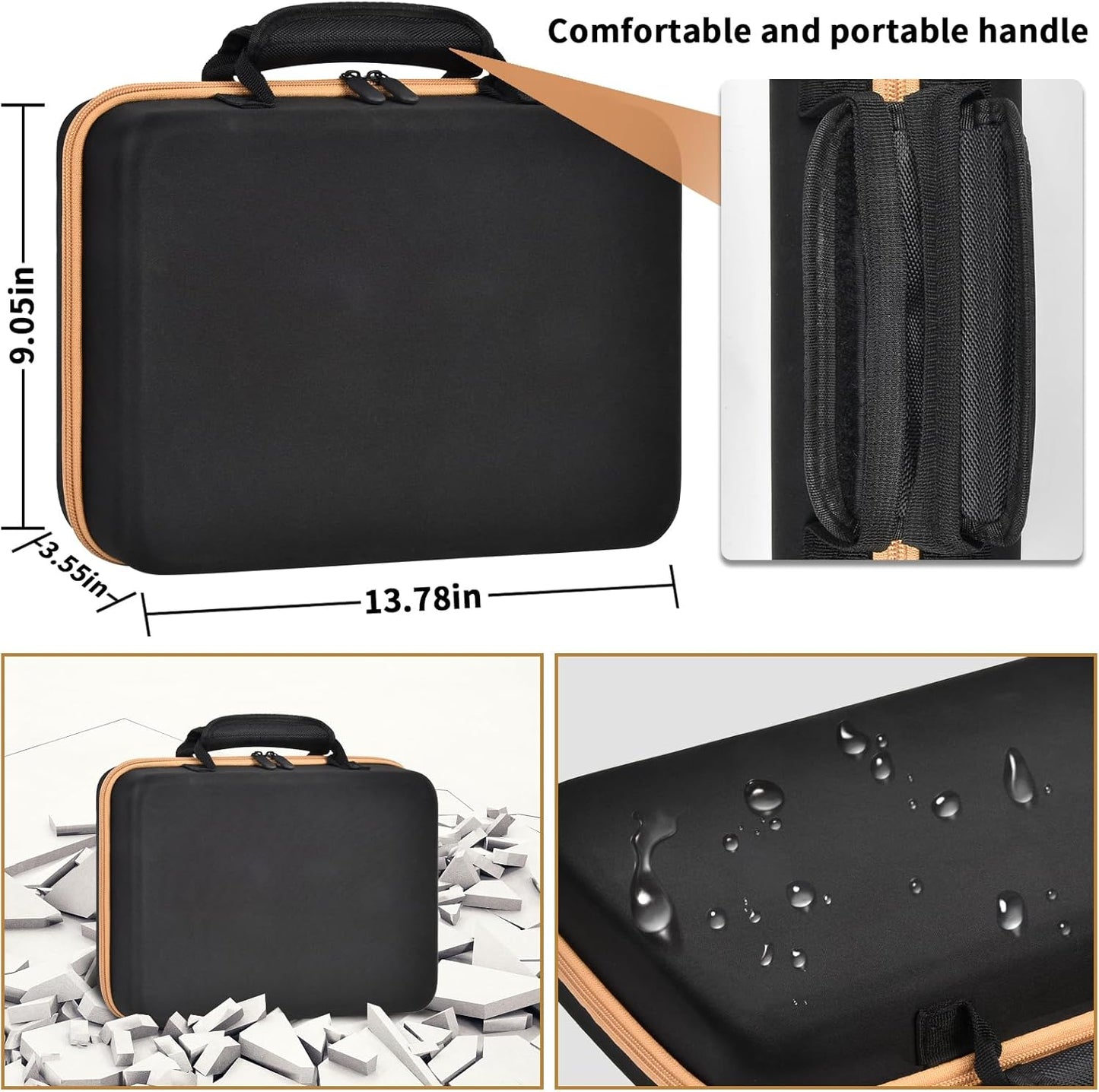 ANKHOH Pocket Knife Storage Case for 56+ Folding Knives, Brown | Large-capacity Display Organizer for Pocket, EDC and Folding Knives, Portable for Collectors, Camping and Travel, Case Only