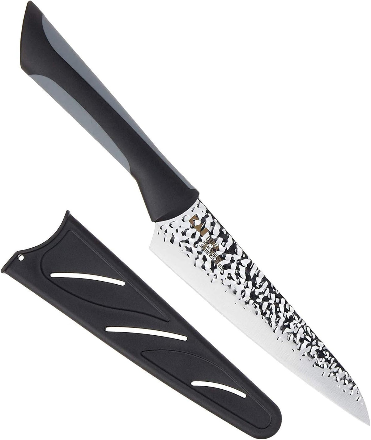 Luna Utility Knife 6", Narrow, Straight-Bladed Kitchen Knife Perfect for Precise Cuts, Ideal for Preparing Sandwiches or Trimming Vegetables, Hand-Sharpened Japanese Knife