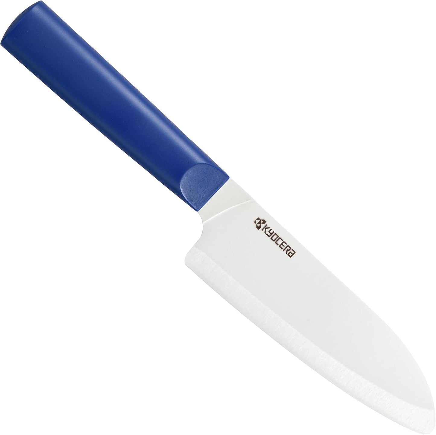 INNOVATIONwhite 6" Ceramic Nakiri Knife - White Z212 Blade with Non-Slip Black Handle