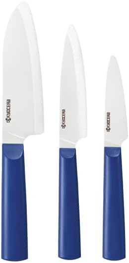 INNOVATIONwhite 6" Ceramic Nakiri Knife - White Z212 Blade with Non-Slip Black Handle