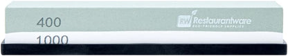 Sensei 7.1 x 2.3 x 1.1 Inch Kitchen Knife Whetstone 1 Durable Knife Sharpening Base - Silicone Holder 1000/6000 Grit Corundum Sharpening Stone For Kitchen Knives For Any Blade