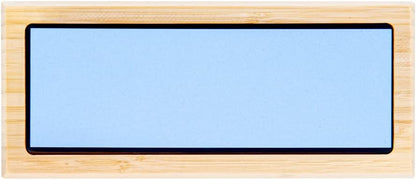 Sensei 7.1 x 2.3 x 1.1 Inch Kitchen Knife Whetstone 1 Durable Knife Sharpening Base - Silicone Holder 1000/6000 Grit Corundum Sharpening Stone For Kitchen Knives For Any Blade