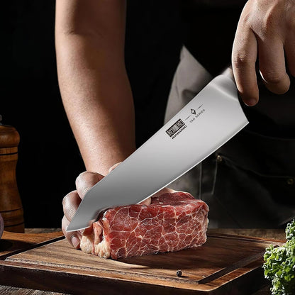 16-Piece Kitchen Knife Set with Block, Ultra Sharp Chef Knife Set | High Carbon Powder Steel Knife Block Set, Professional Knife Set with Sharpener, Ergonomic Pakkawood Handle