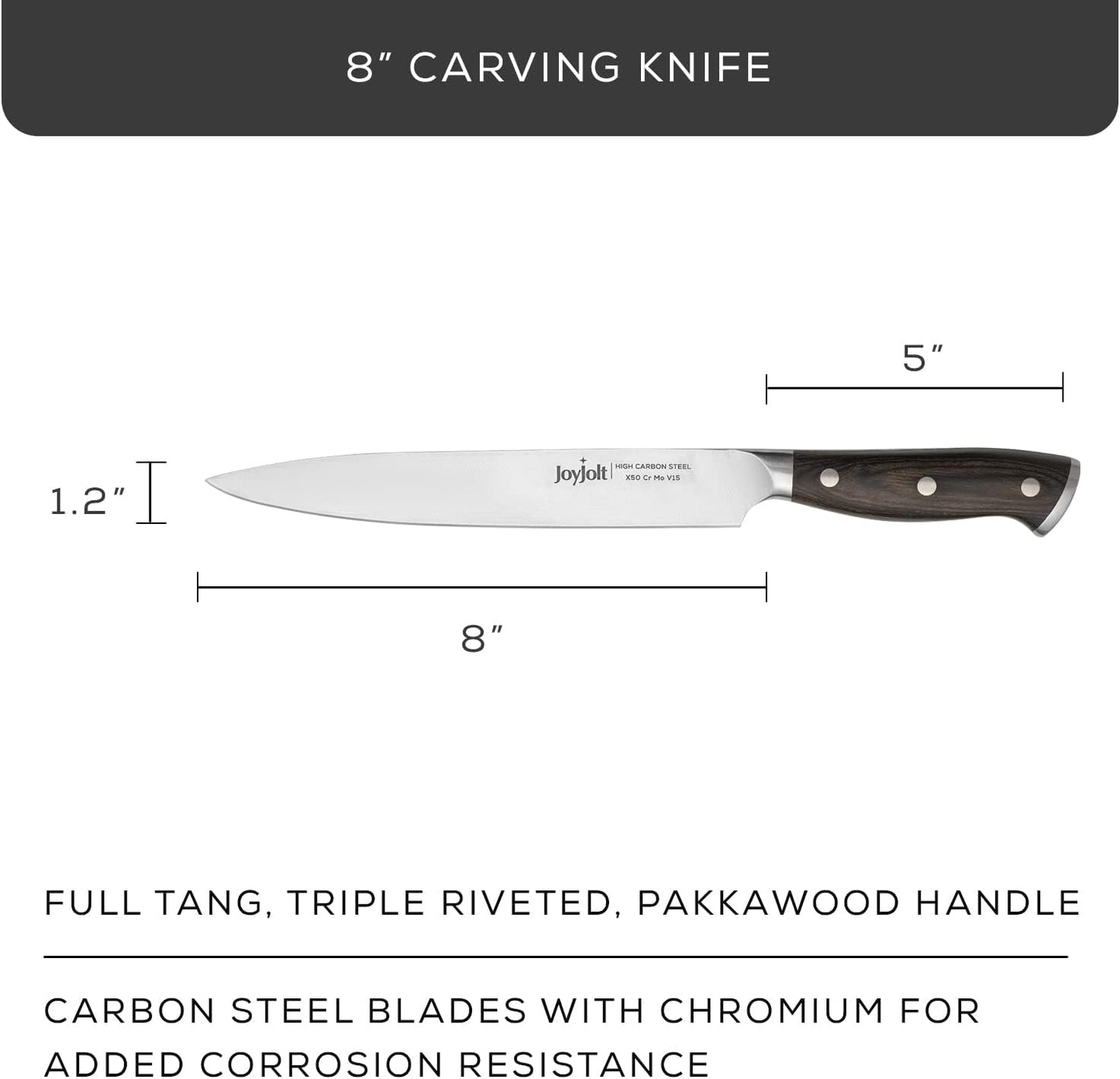 7” Nakiri Knife. High Carbon x50 German Steel Kitchen Knife – Magnetic Gift Boxed Japanese Knife.