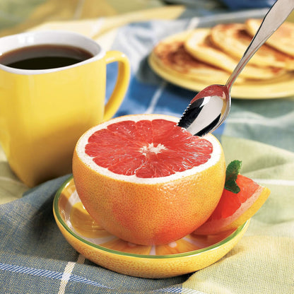 Stainless Steel Grapefruit 5-Piece Set, Yellow